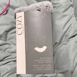 New Cozy Soothing Microwavable Body Wrap - Light Gray